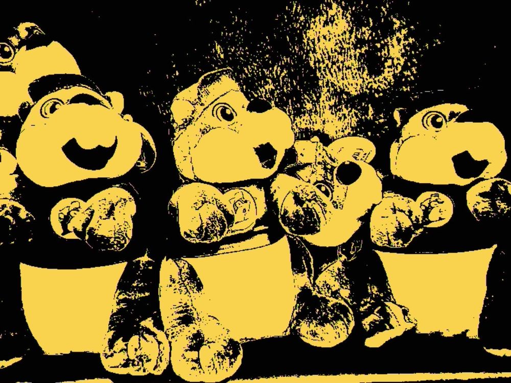 Stuffed Buc-ee’s mascots