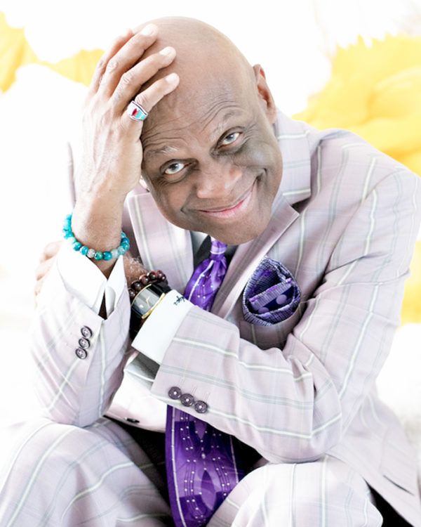 Michael Colyar looking hard to ignore and impossible to forget.