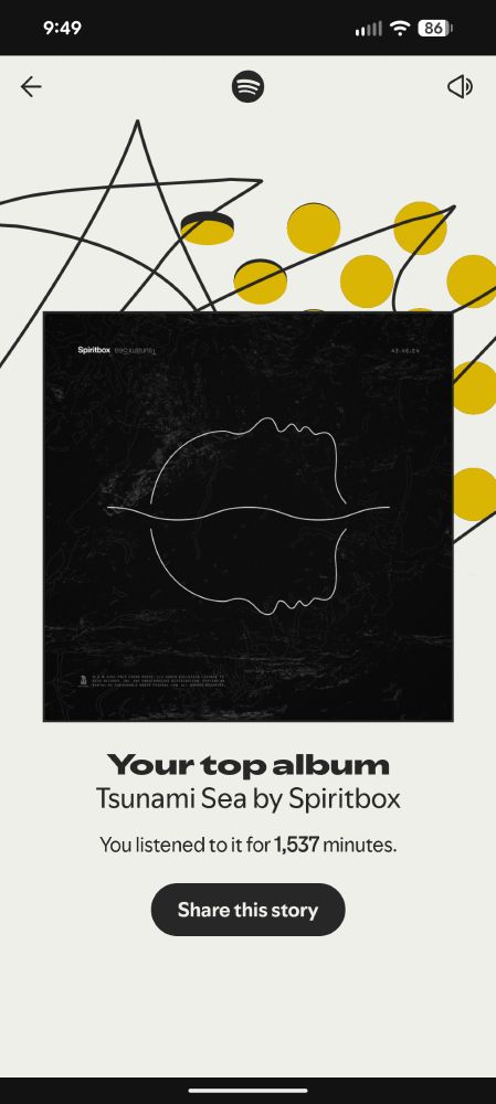 And yes Tsunami Sea was my #1 album
