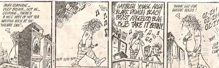Ozzy belts one out in Bloom County