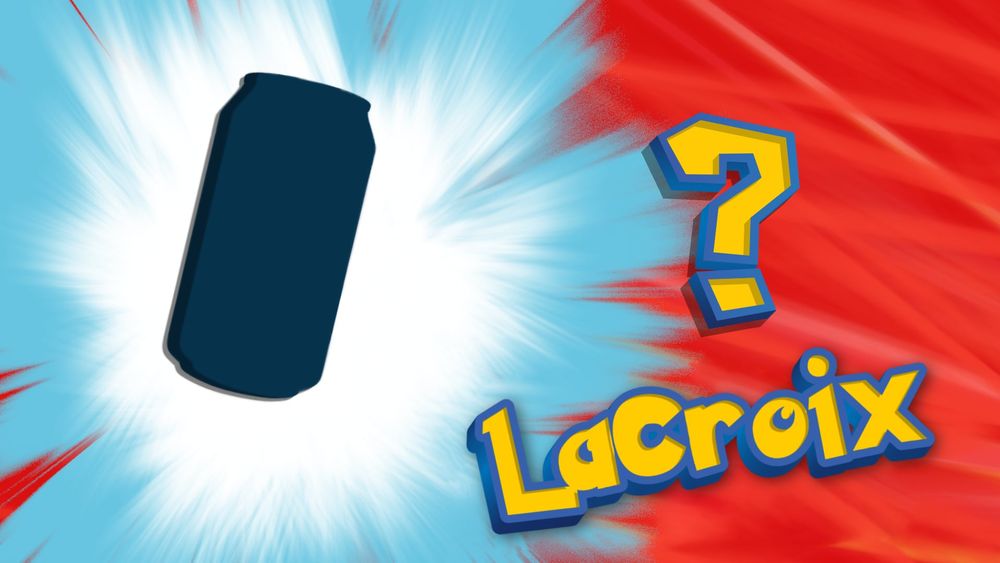 a "Who's that pokemon" image, but with the silhouette of a can