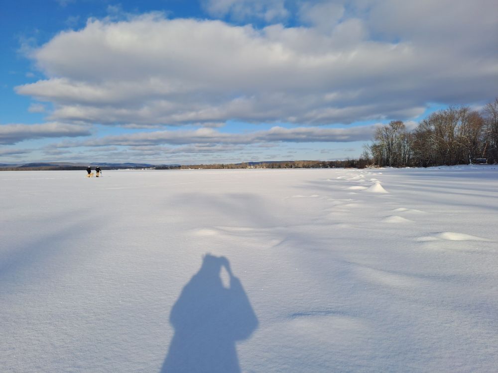 Lac Maskinongé gelé 