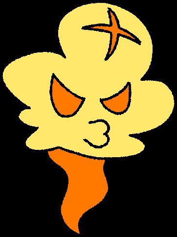 Popscorn, Gourmet/Flame cellian based on popcorn and wisps