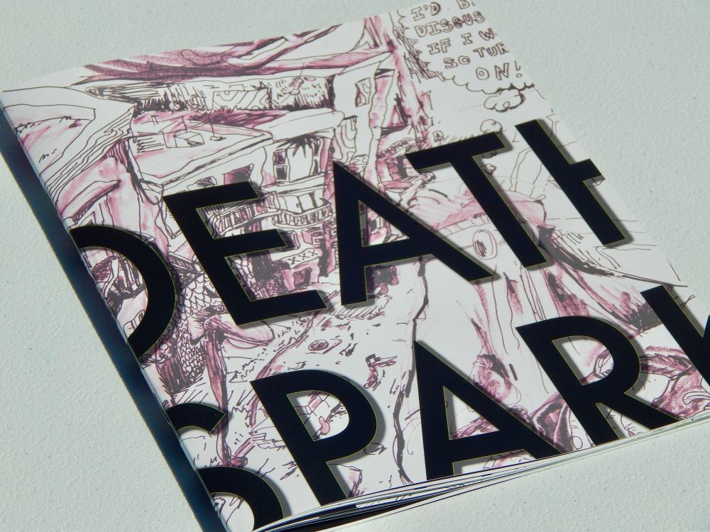 Death Spark 2 cover, art by Gil Goletski