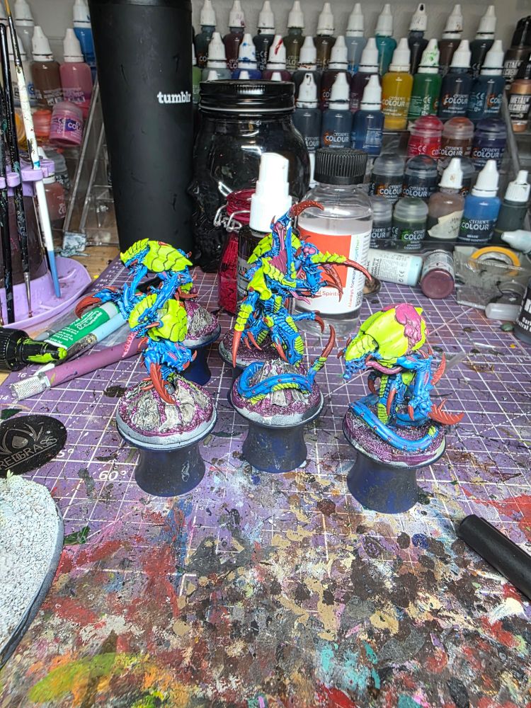 The tyranid hyperadapted raveners