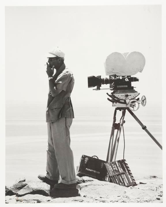 Freddie Young, director de fotografía de 'Lawrence de Arabia'.
