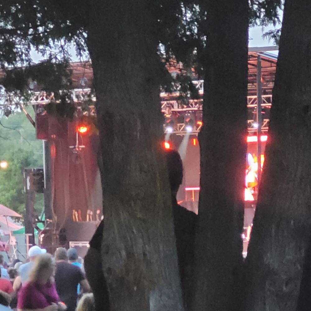 Triple trunk blocking a Big Wreck Concert this past Saturday