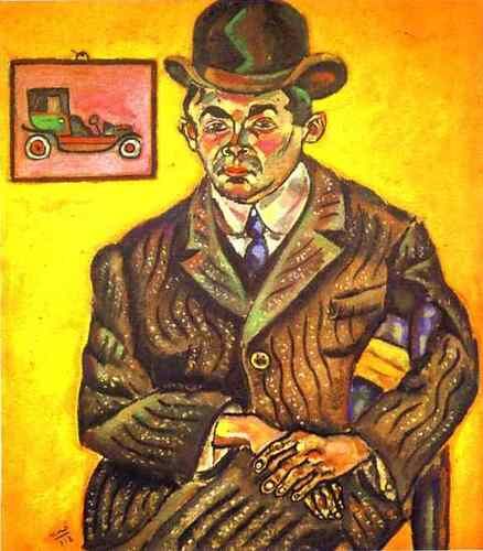 Portrait of Hiberto Casany. (The Chauffeur)