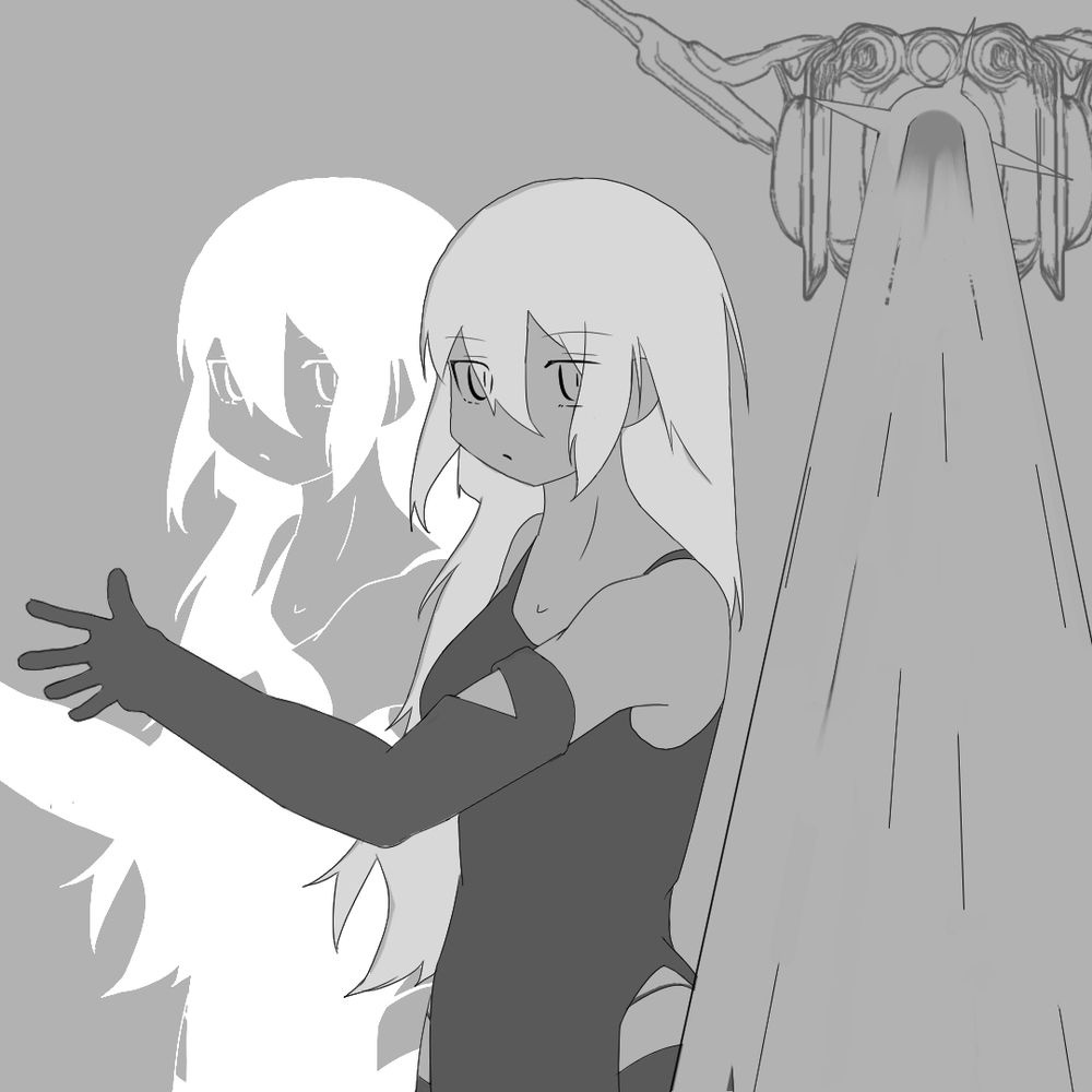 #[A]gain #NierAutomata #A2 #Lagtrain #Inubakumori #Fanart #A2Daily #NierAutomataFanart #Nier #2B #Manga #Greyscale #B&W
Number 24, The dodge in NieR:Automata resembles Lagtrain