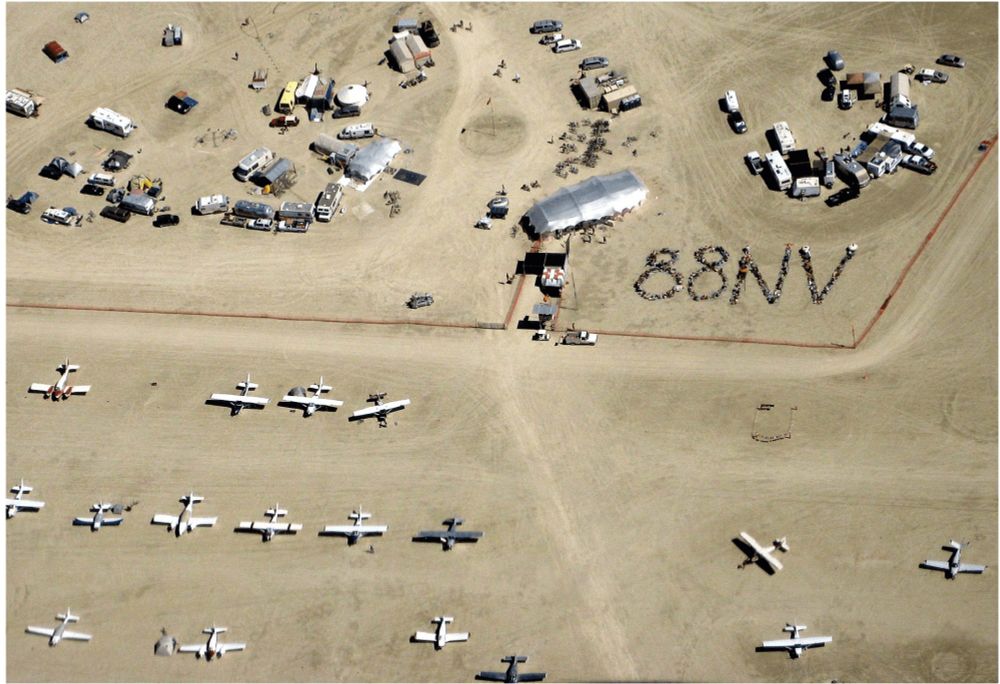 Burning Man Airport Closed, Number Of Stranded Aircraft Unclear - AVweb