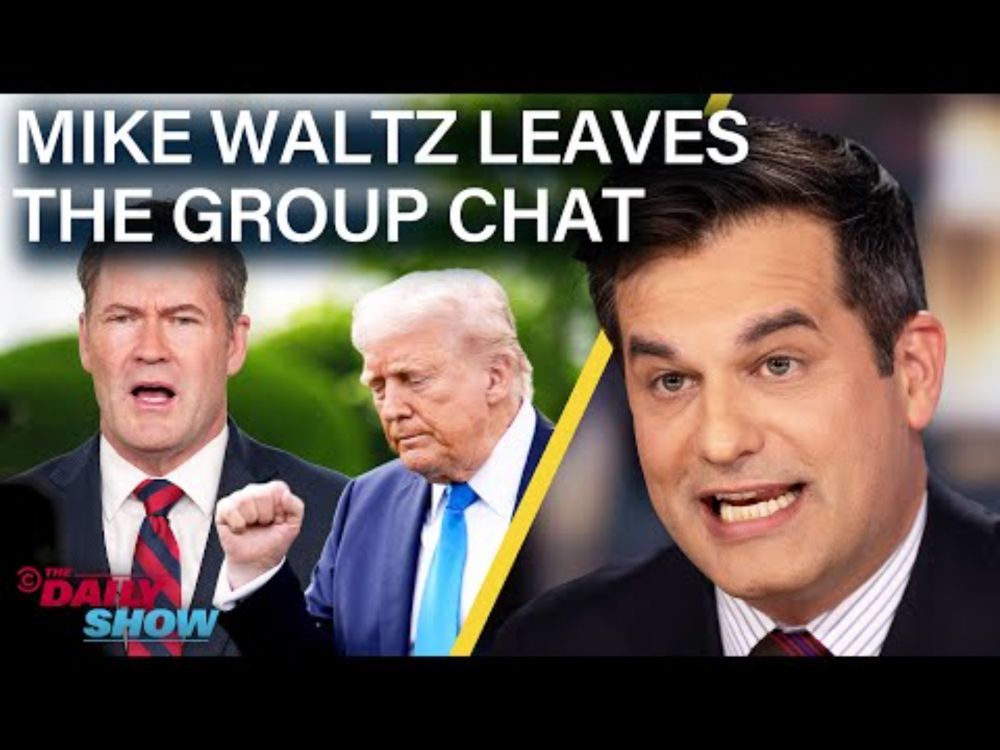Mike Waltz Leaves the Group Chat for a U.N. One & Trump’s Town Hall Gets Racist | The Daily Show