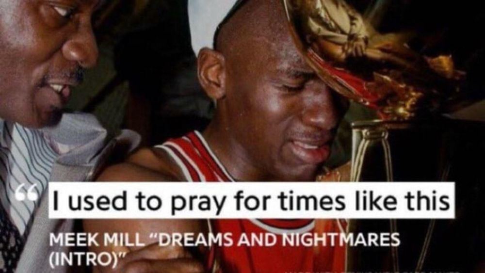 I used to pray for times like this
MEEK MILL "DREAMS AND NIGHTMARES (INTRO)”