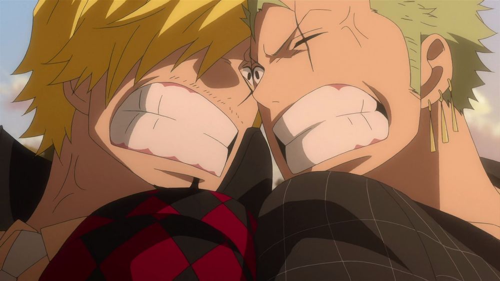 Sanji and Zoro from One Piece Movie Z