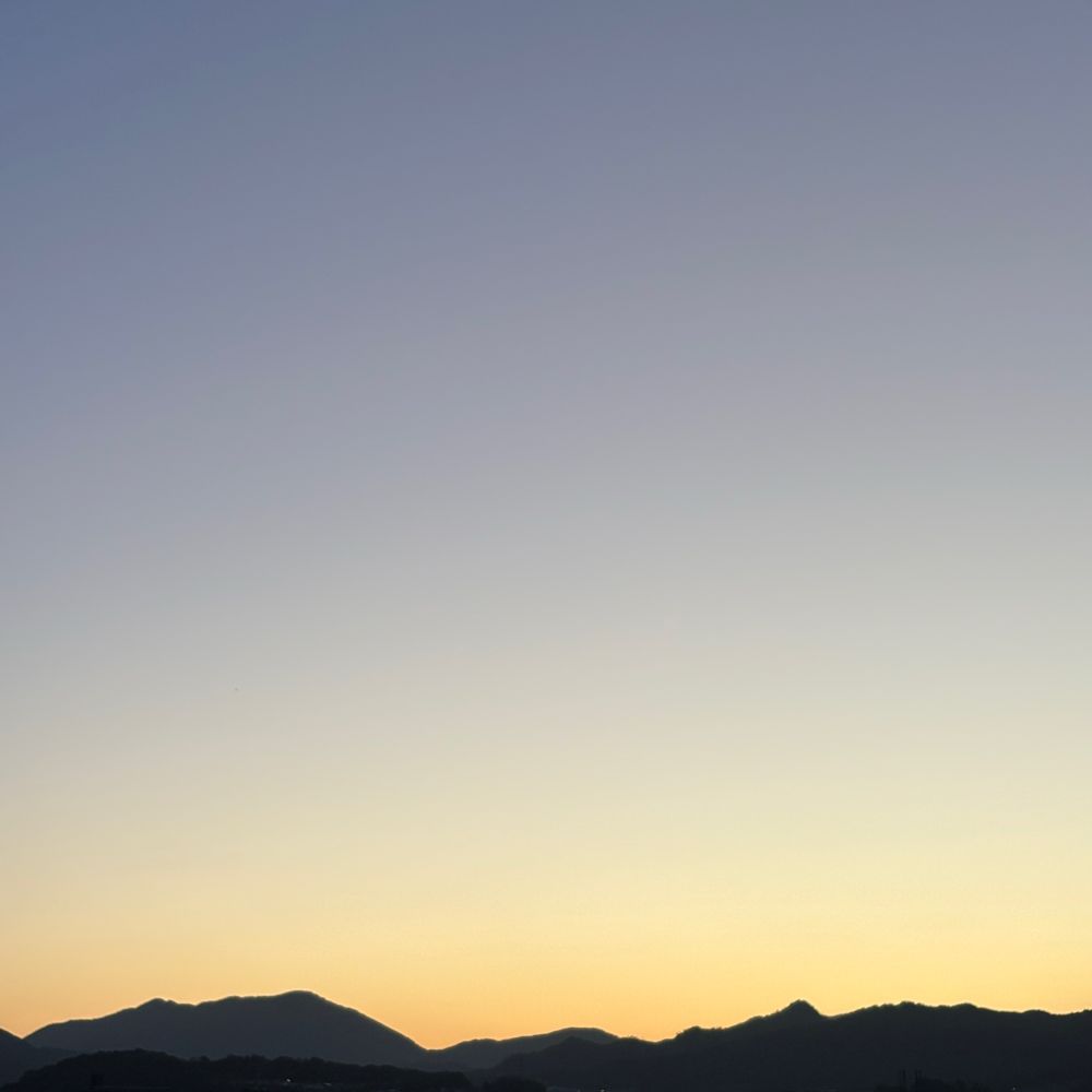 6時5分頃の東の空