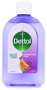 Some Dettol, like on TOTP