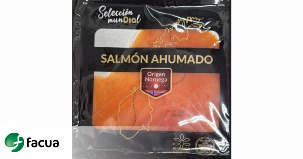 La Aesan alerta de la presencia de Listeria en salmón ahumado en lonchas de la marca Selección Mundial de Dia