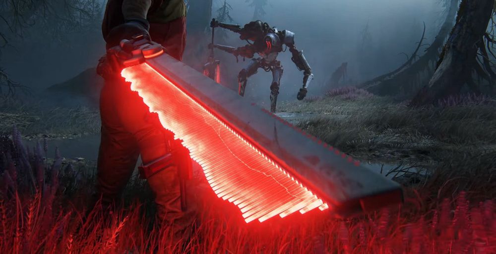 Intergalactic: The Heretic Prophet. Screenshot of the sword 