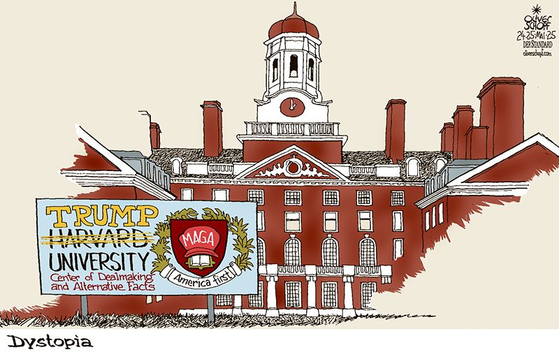 Trump increases pressure on Harvard University