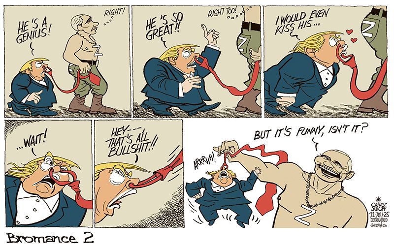 Bromance Trump - Putin