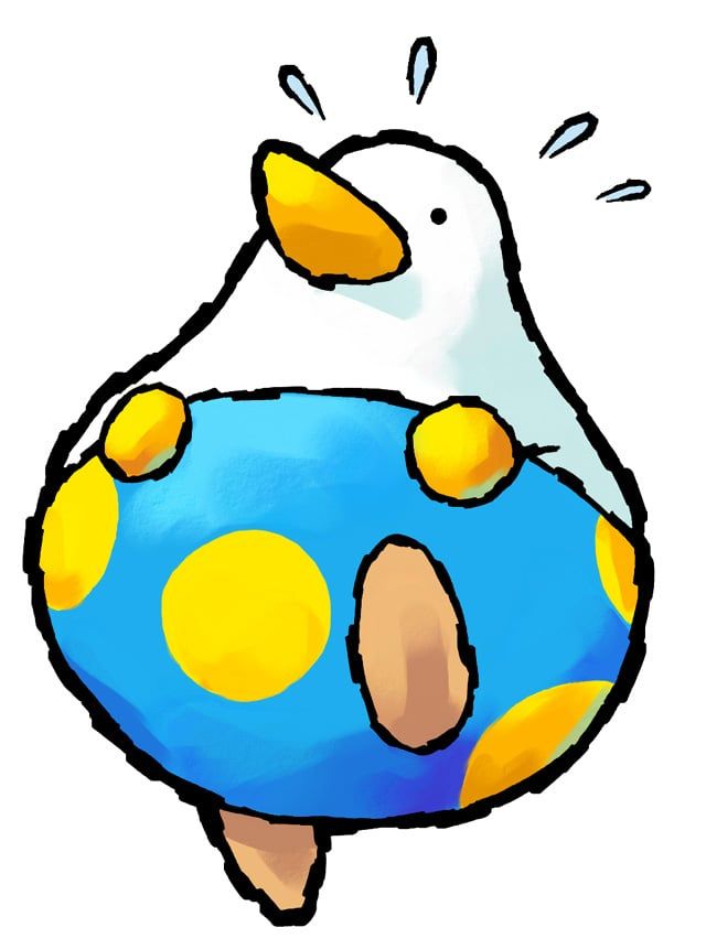 Huffin' Puffin (parent) art from Super Mario Advance 3: Yoshi's Island