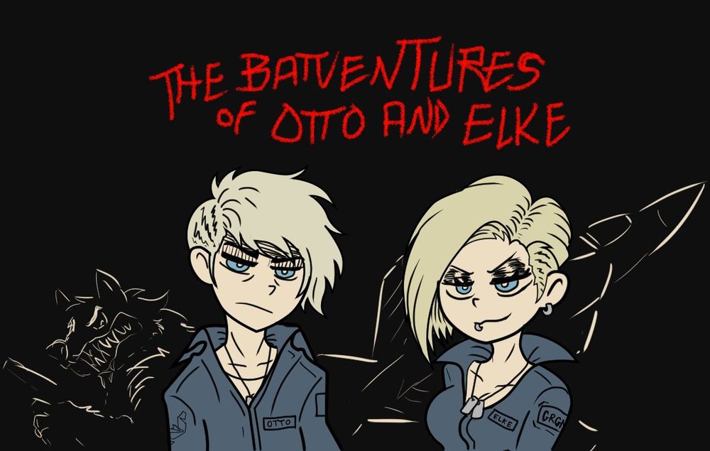 A parody fanart of the infamous The Coffin of Andy and Leyley game but with Ace Combat 7 characters Rage and Scream. 