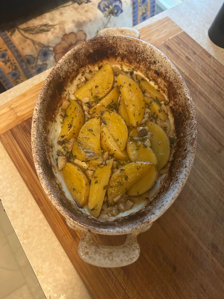 Greek potatoes 