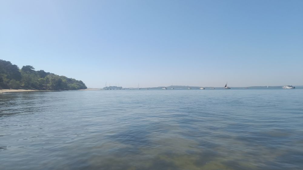 View across Poole Harbour