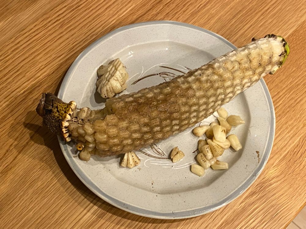 皮を剥いたところ