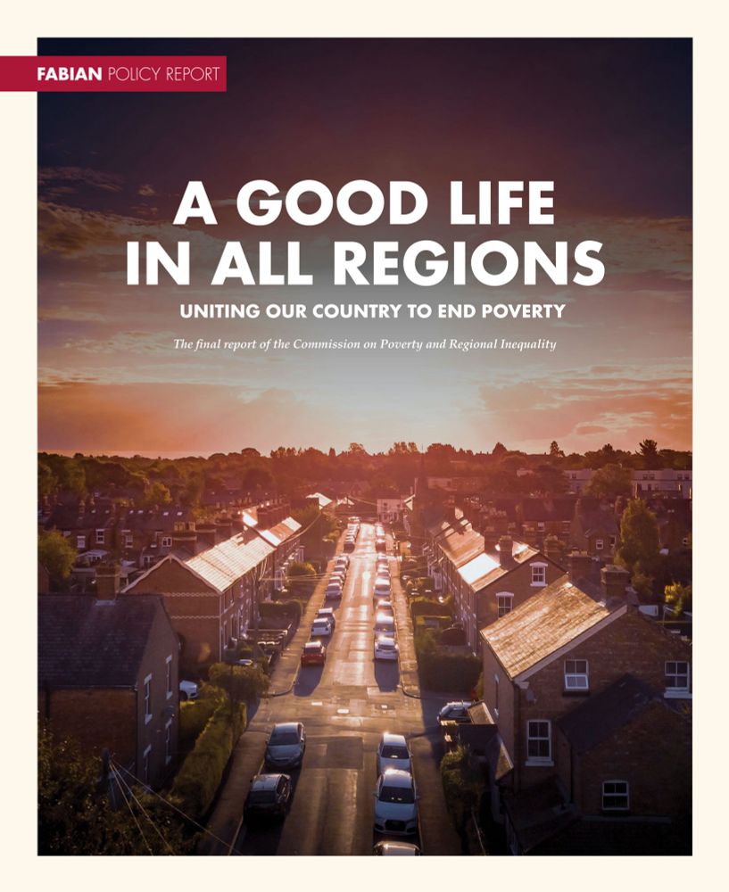 A good life in all regions - Fabian Society