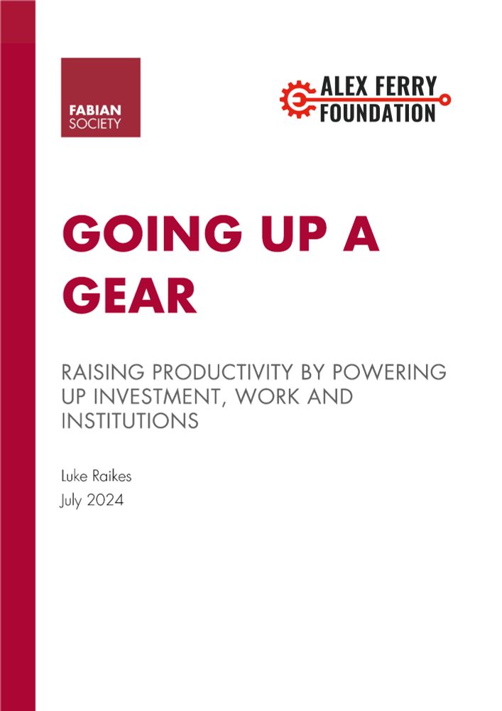 Going up a gear - Fabian Society