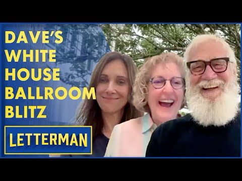 Dave Blitzes The White House Ballroom | David Letterman