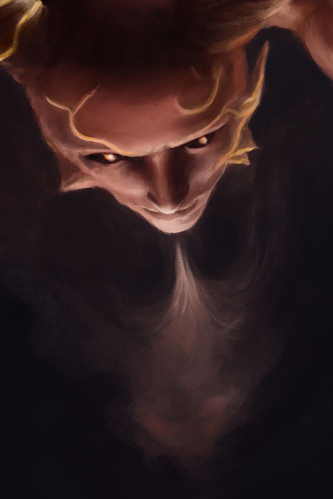 Life giving exhale of a fire god.