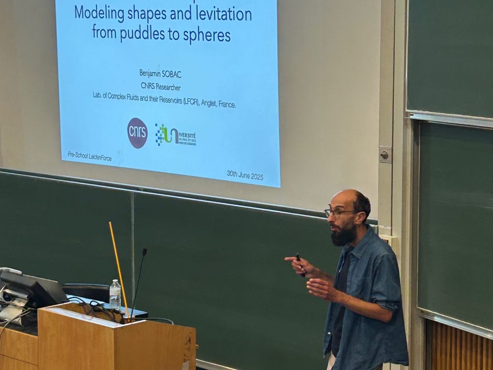 Benjamin Sobac's lecture at ULiège