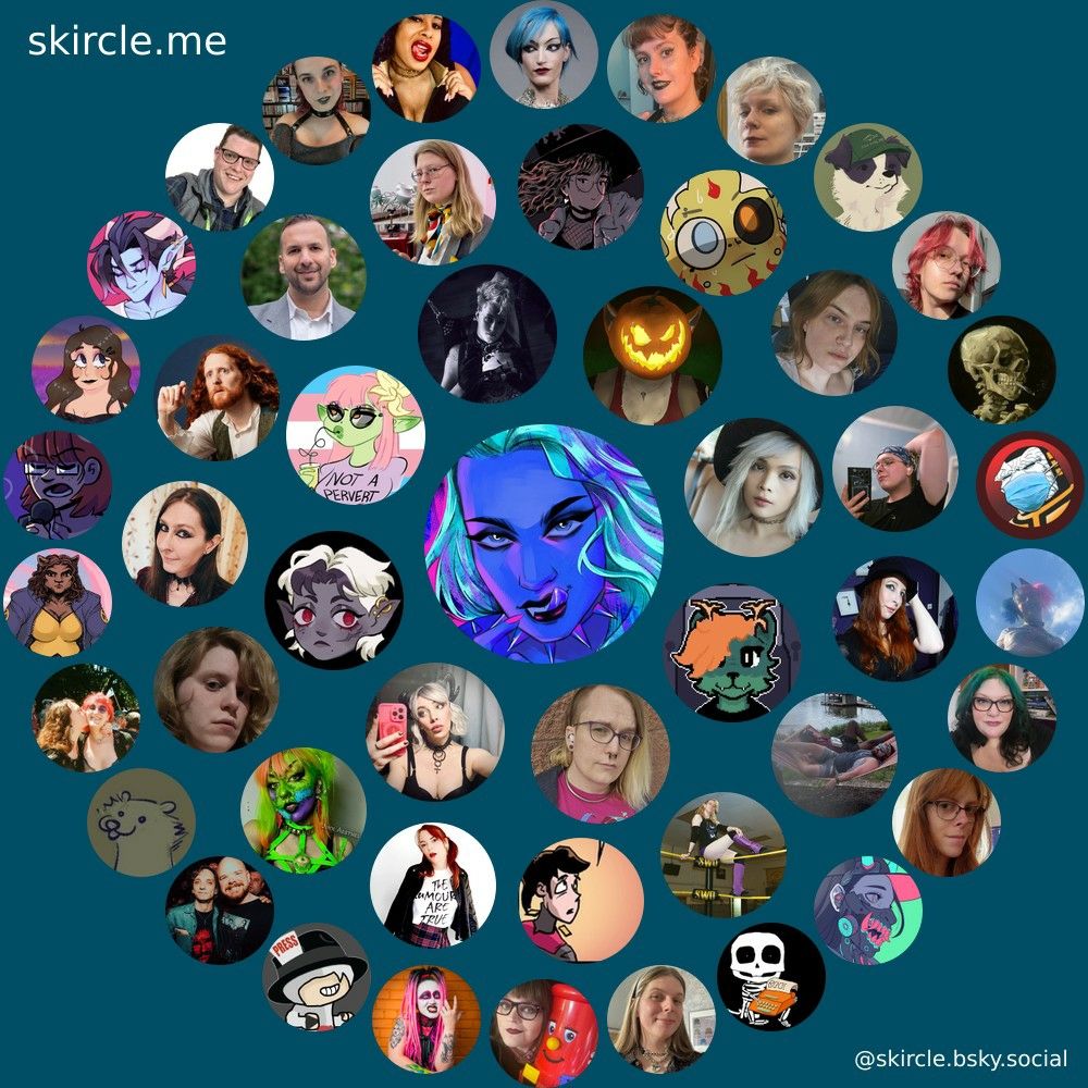 A picture of my 'skircle', lots of cool and hot friends, artists, wrestlers and generally neat people.