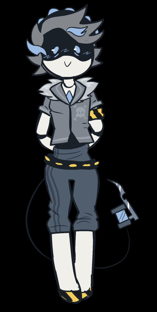 Also my murder drones guy, but shiny and new in the robot store pre adoption! 