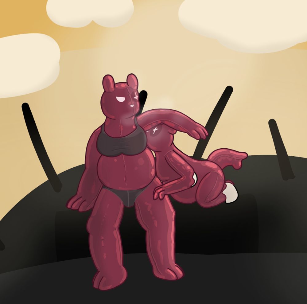 Rubber Artificer (rain world) armpit smelling goop twinning