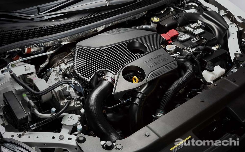 Nissan MR16DDT, found in the Nissan Sentra SR Turbo and Sentra NISMO