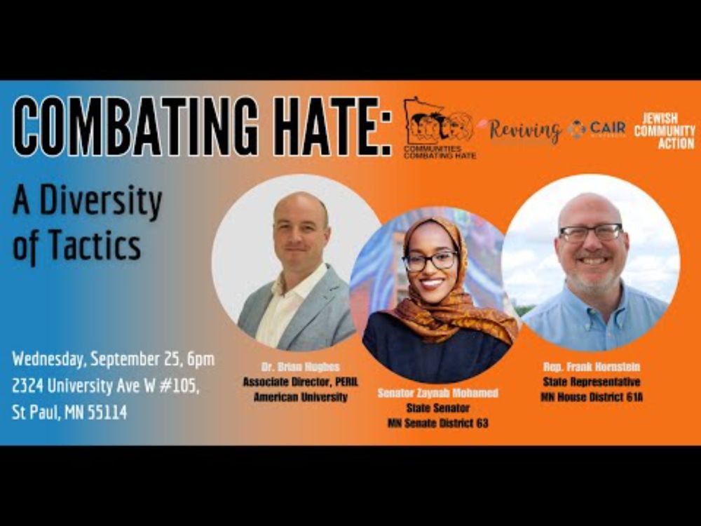 Combating Hate: A Diversity of Tactics