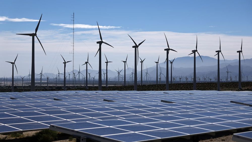 The president's comment comes after the administration tightened federal permitting for renewables last month.