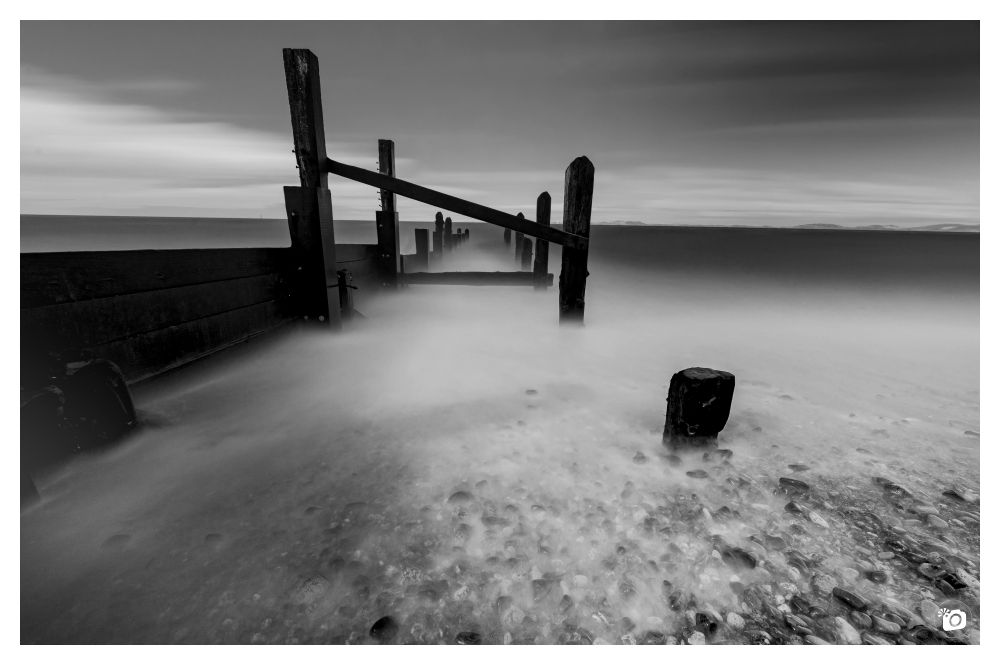 A complete opposite to yesterdays picture with a long exposure at Maryport looking across the Solway Firth in Cumbria,England. 