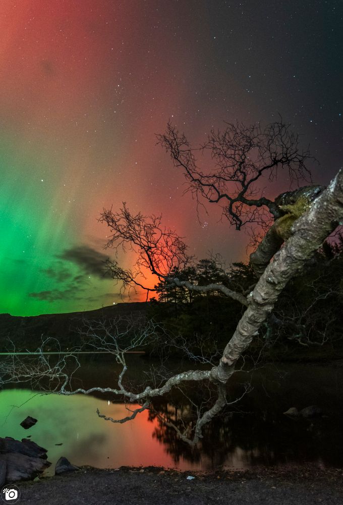 Stranger Things Derwent Water Aurora, Lake District, UK