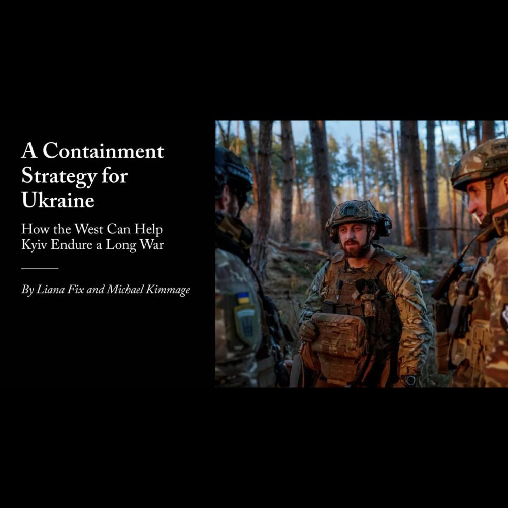 A Containment Strategy for Ukraine