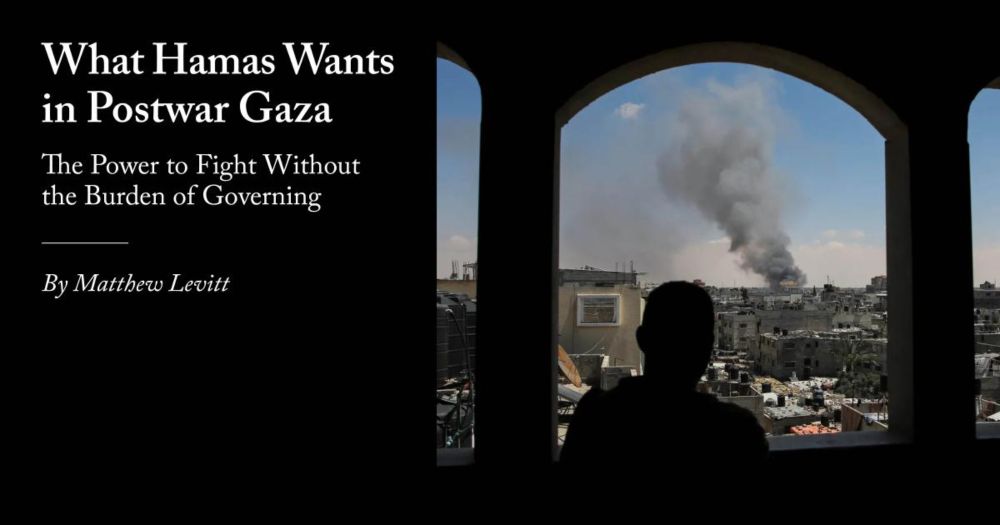 What Hamas Wants in Postwar Gaza