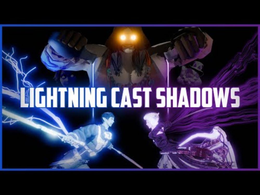 Lightning Cast Shadows | FF14 Animated Action Short Film