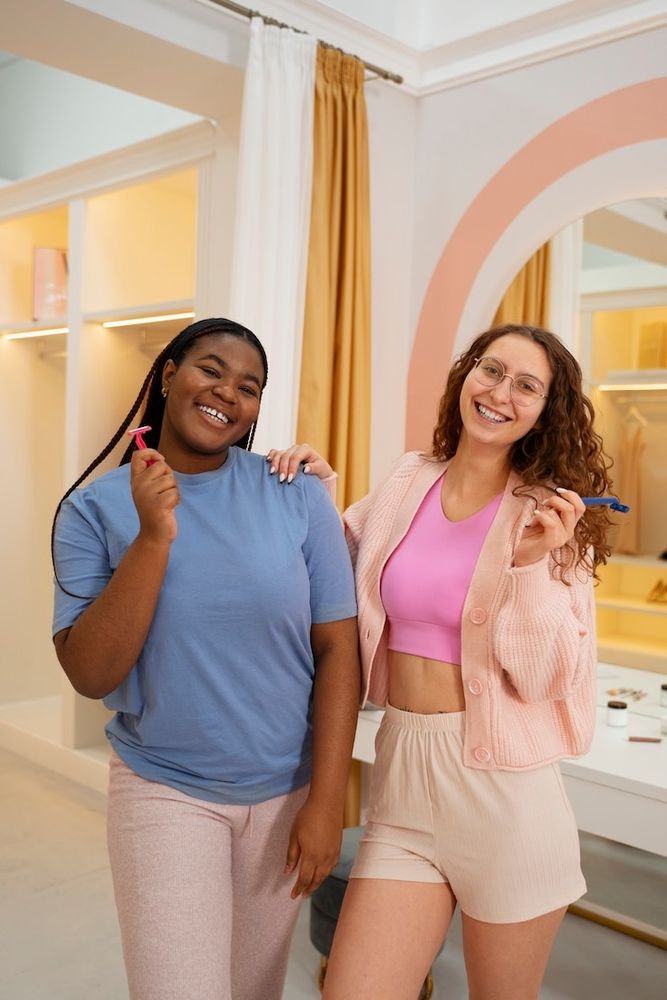 Photo of two Trans women