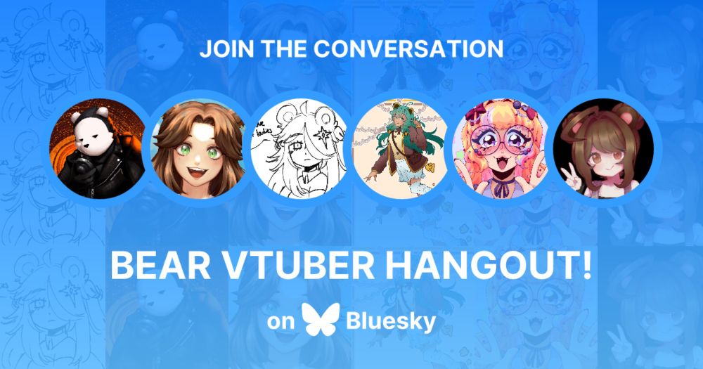 BEAR VTUBER HANGOUT!