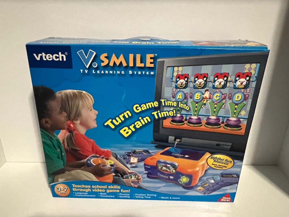A complete in box Vtech V.Smile.