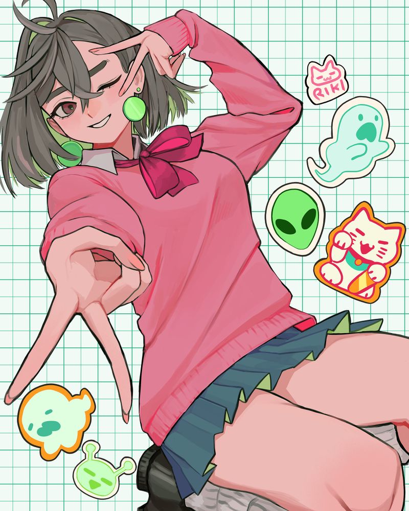 momo ayase from DanDaDan!
