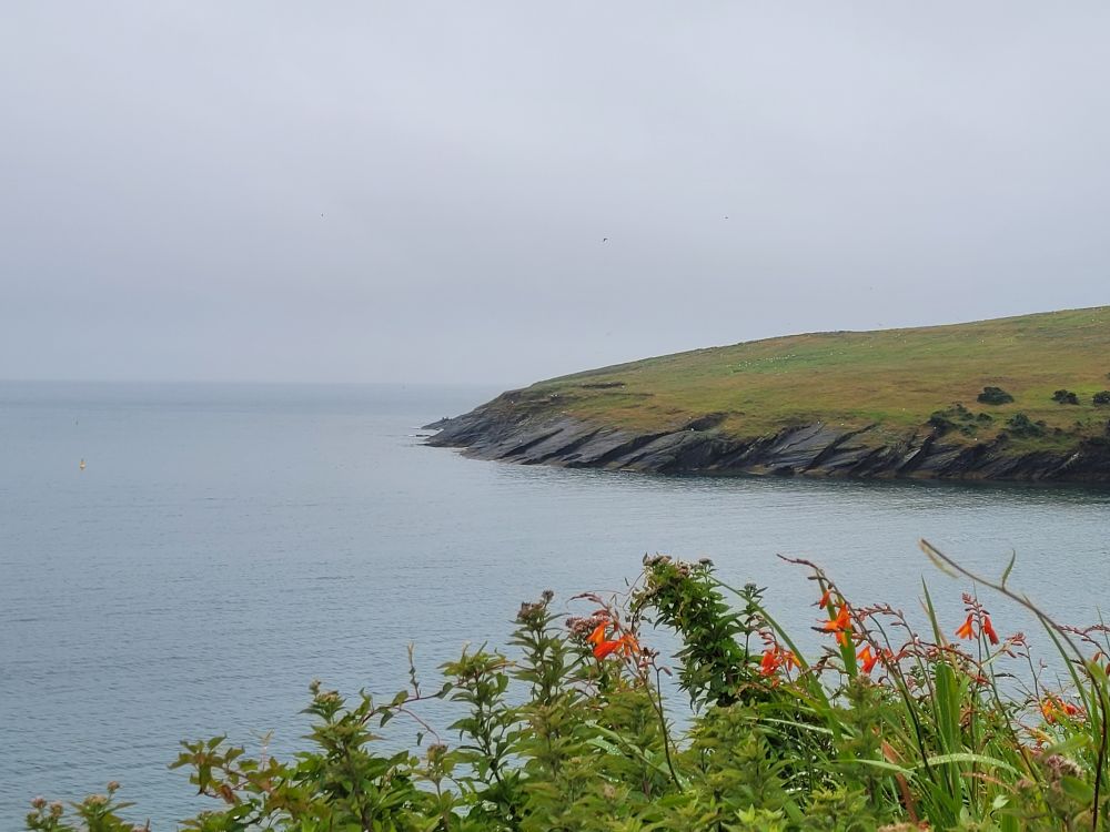 Paysage de côte irlandaise