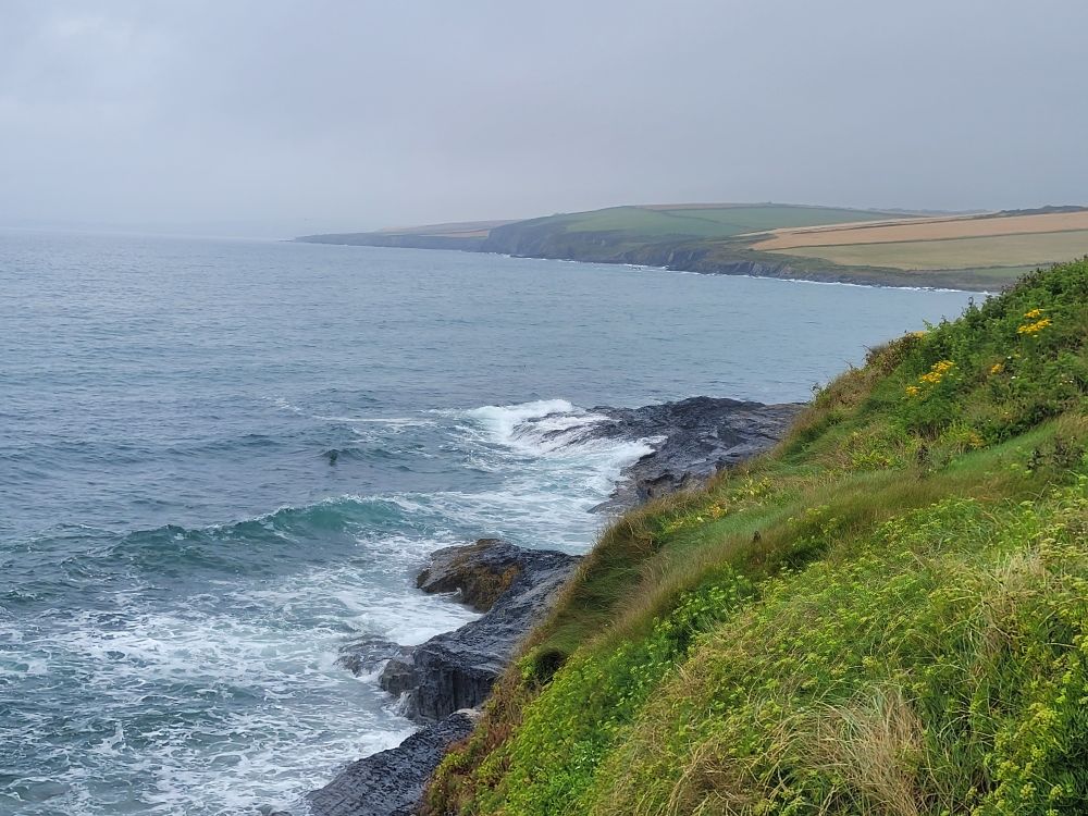 Paysage de côte irlandaise 